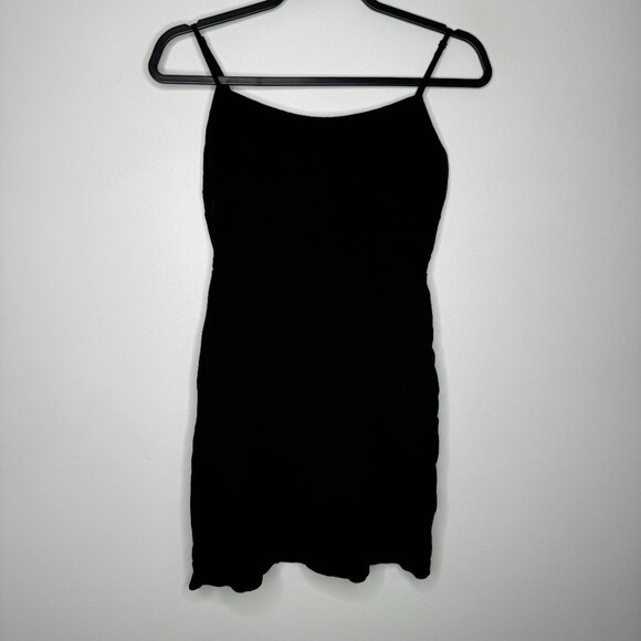 ARITZIA SUNDAY BEST SUN-DEH Black Mini Dress Small - Picture 1 of 4